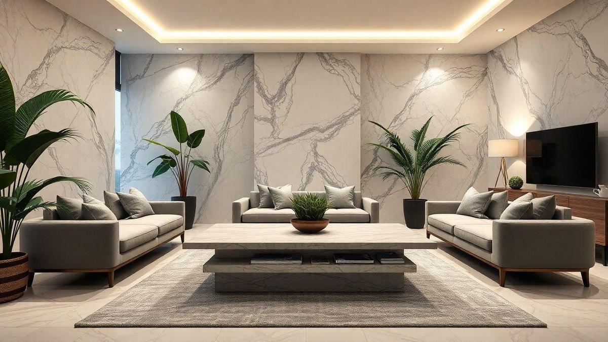 Aplicações do Quartzo em Design de Interiores