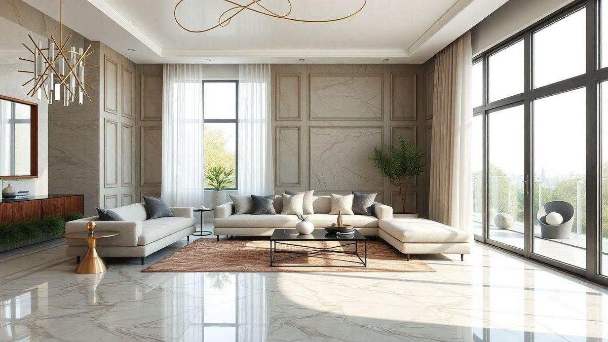 Vantagens do mármore na decoração de interiores: mais do que beleza
