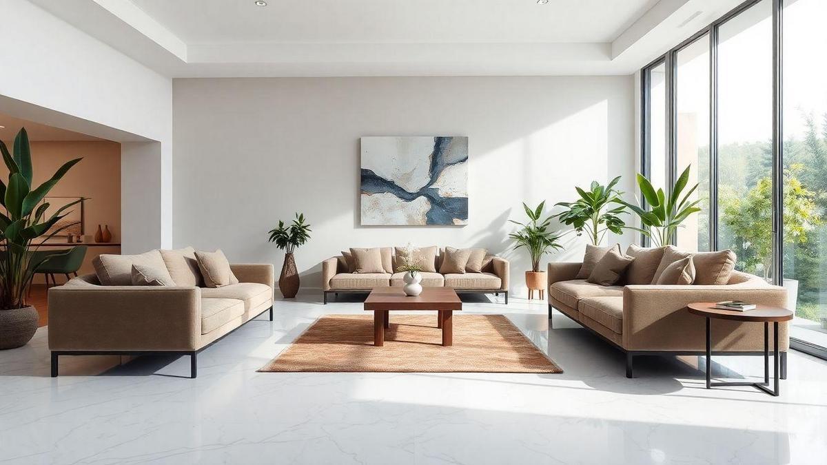Decoração com mármore: estilo e funcionalidade