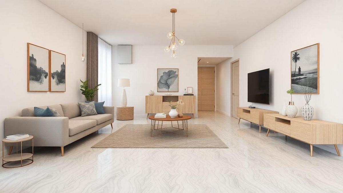 Estilos de decoração que combinam com mármore para ambientes modernos