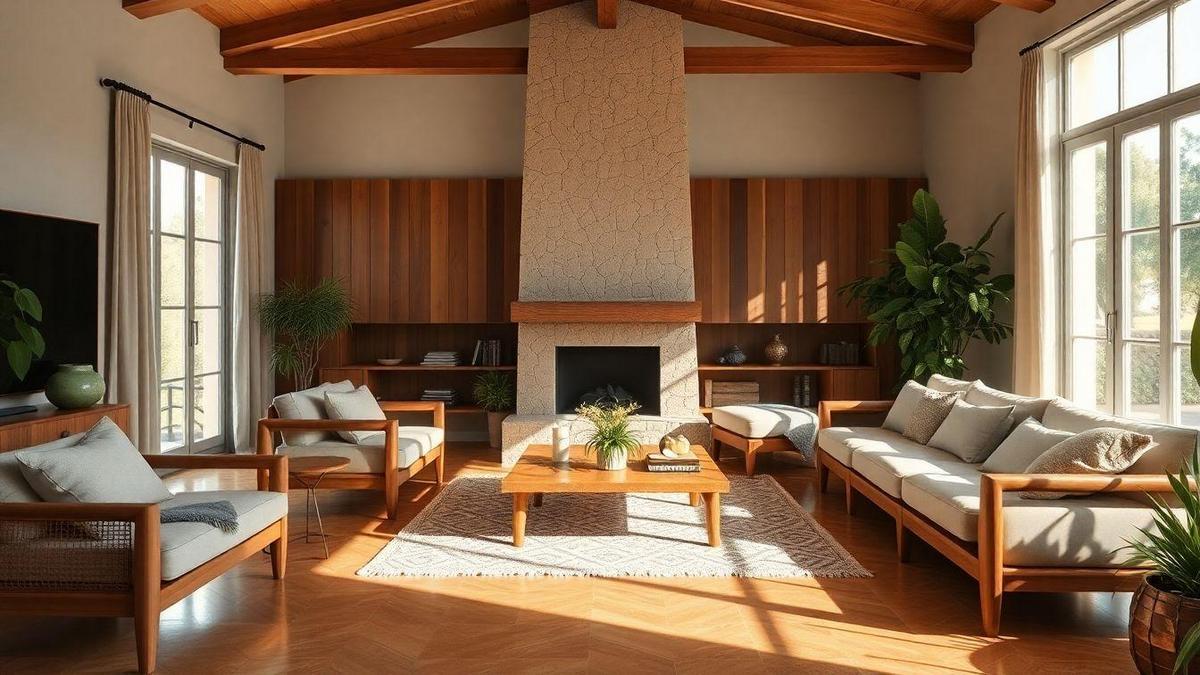 Inspirações de decoração com mármore para interiores rústicos