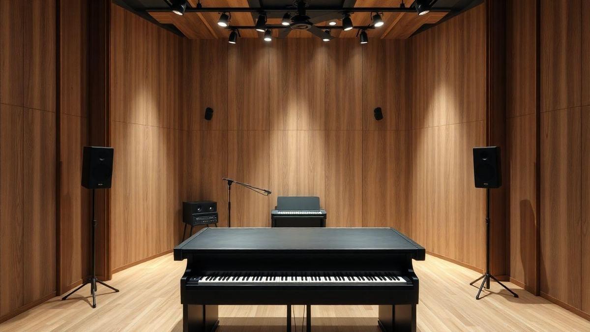 Mármore em Estúdios de Gravação