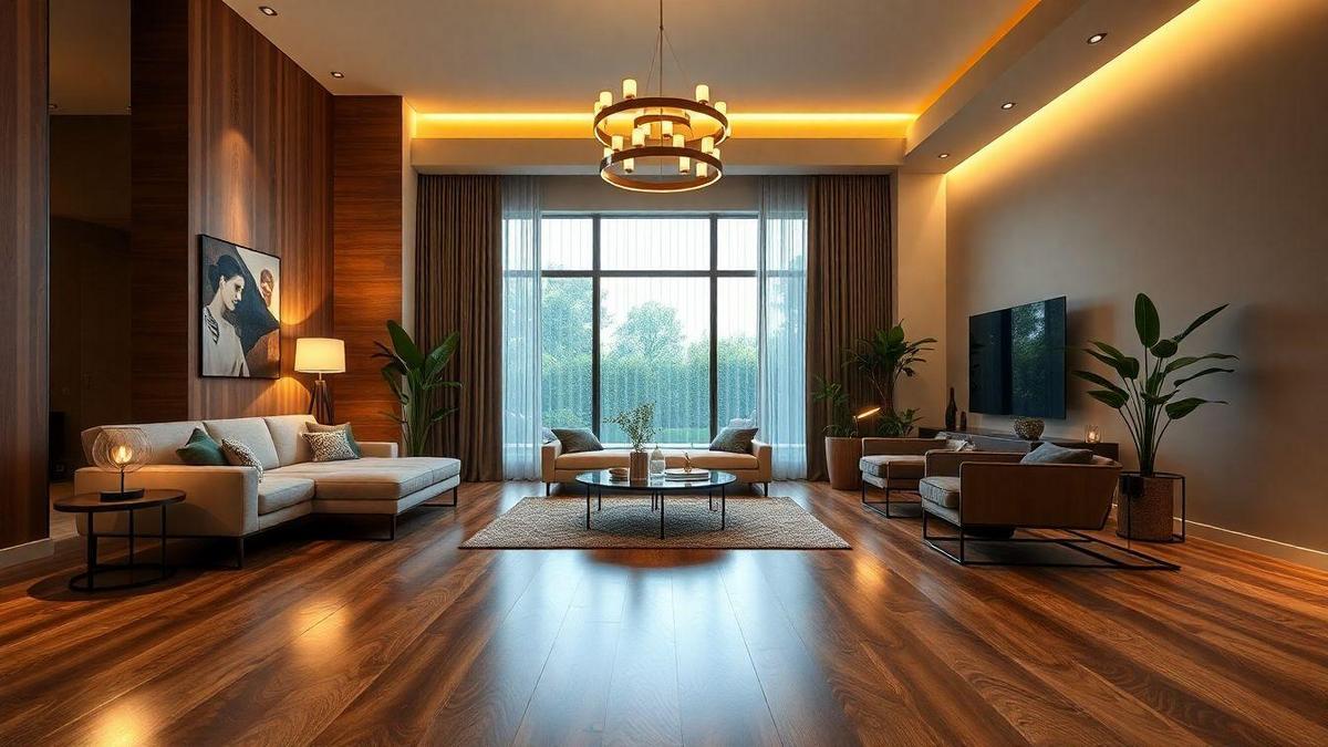O Papel da Iluminação na Decoração com Mármore