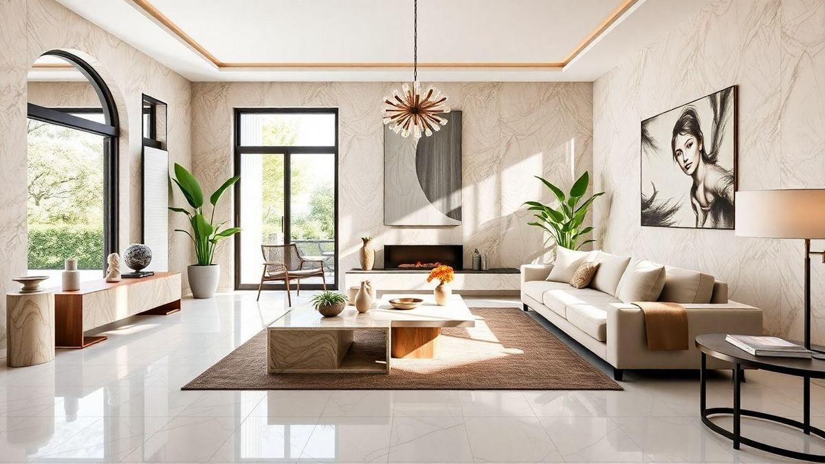 Aplicações do Mármore na Decoração
