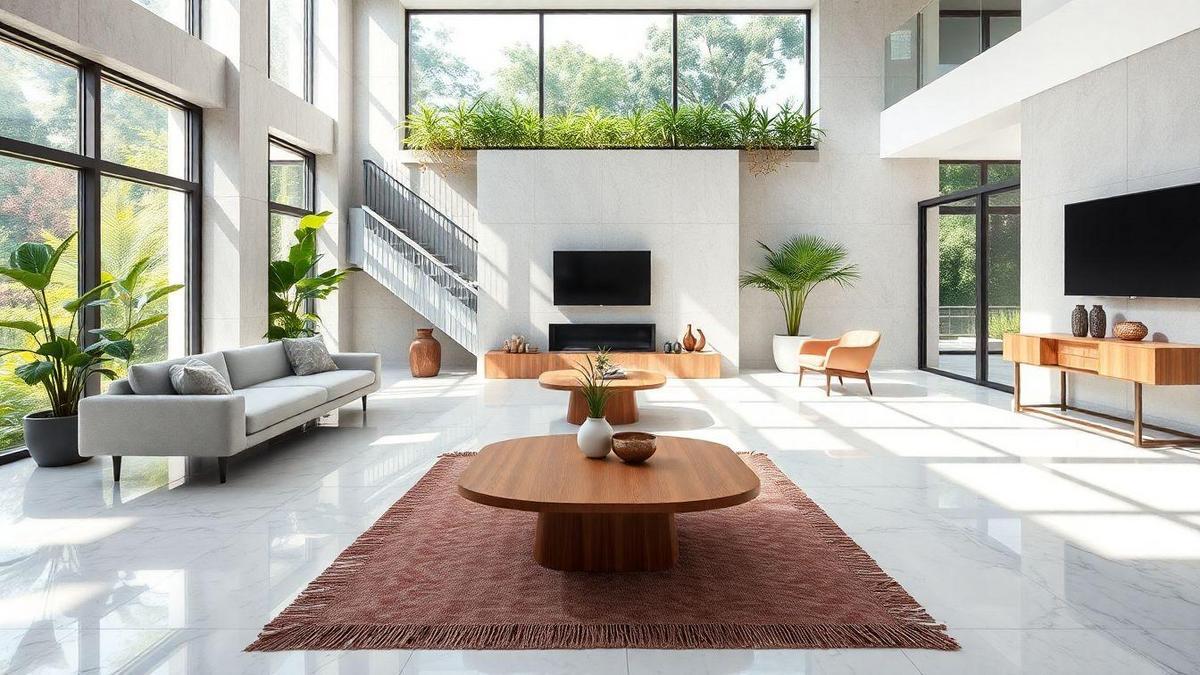 Aplicações do Quartzito no Design de Interiores