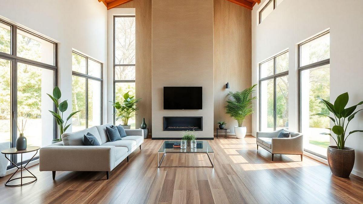 Estilos de Decoração com Mármore e Iluminação Natural