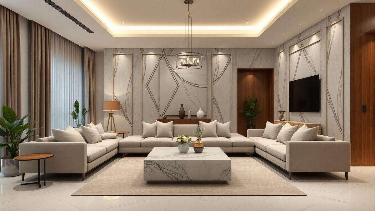 Estilos de Design com Mármore Moderno