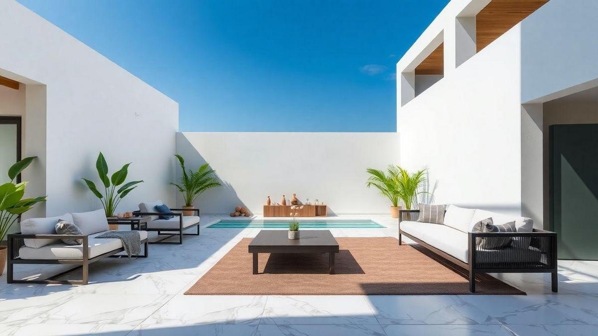 Estilos de Mármore Moderno para Áreas de Lazer