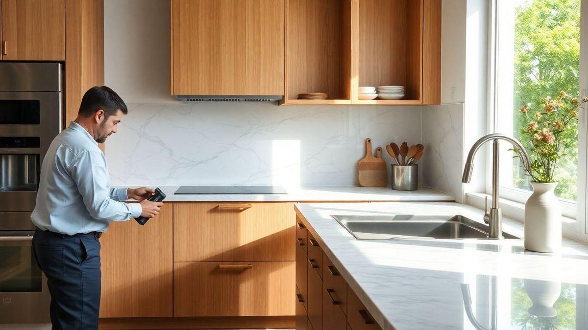 Manutenção do Mármore em Cozinhas