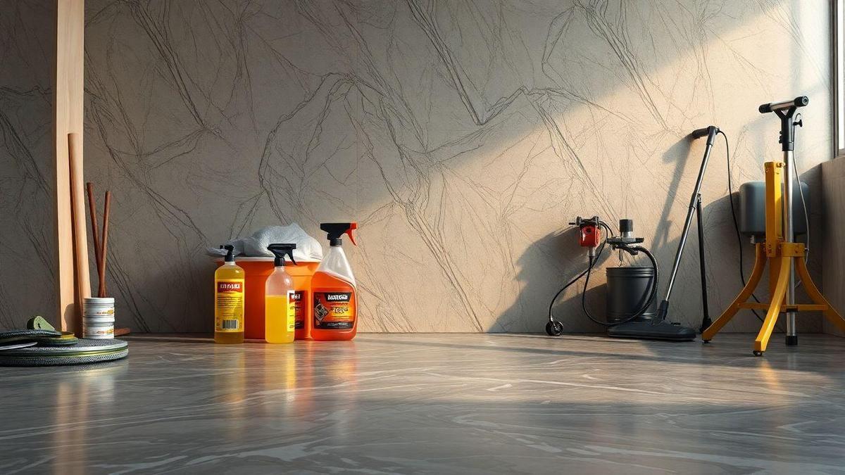 Produtos para limpeza de mármore industrial
