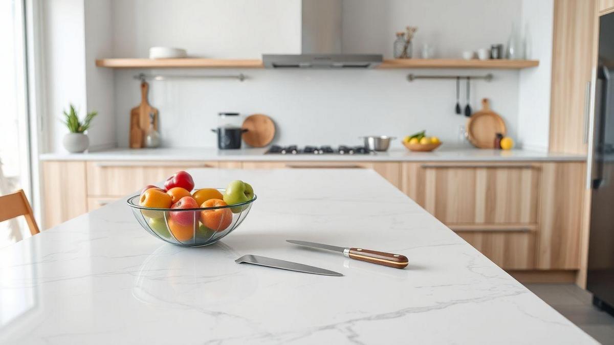 Quartzo como Material para Superfícies de Trabalho