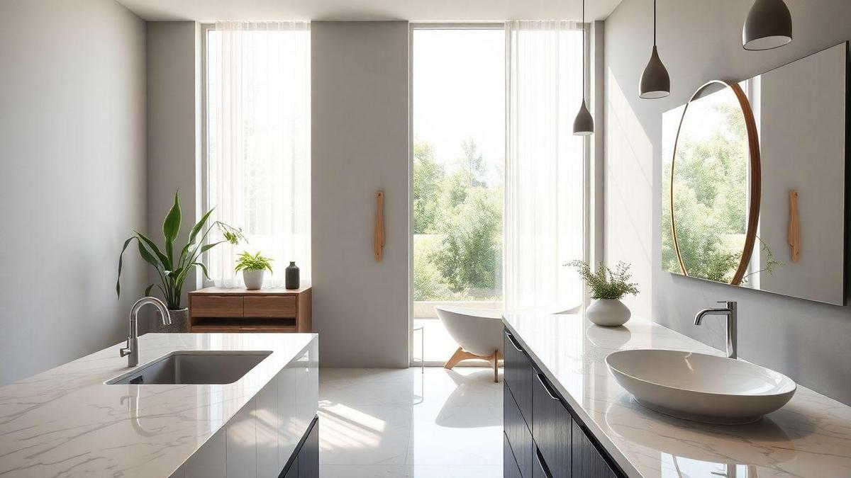 Vantagens do Quartzo em Projetos de Interiores