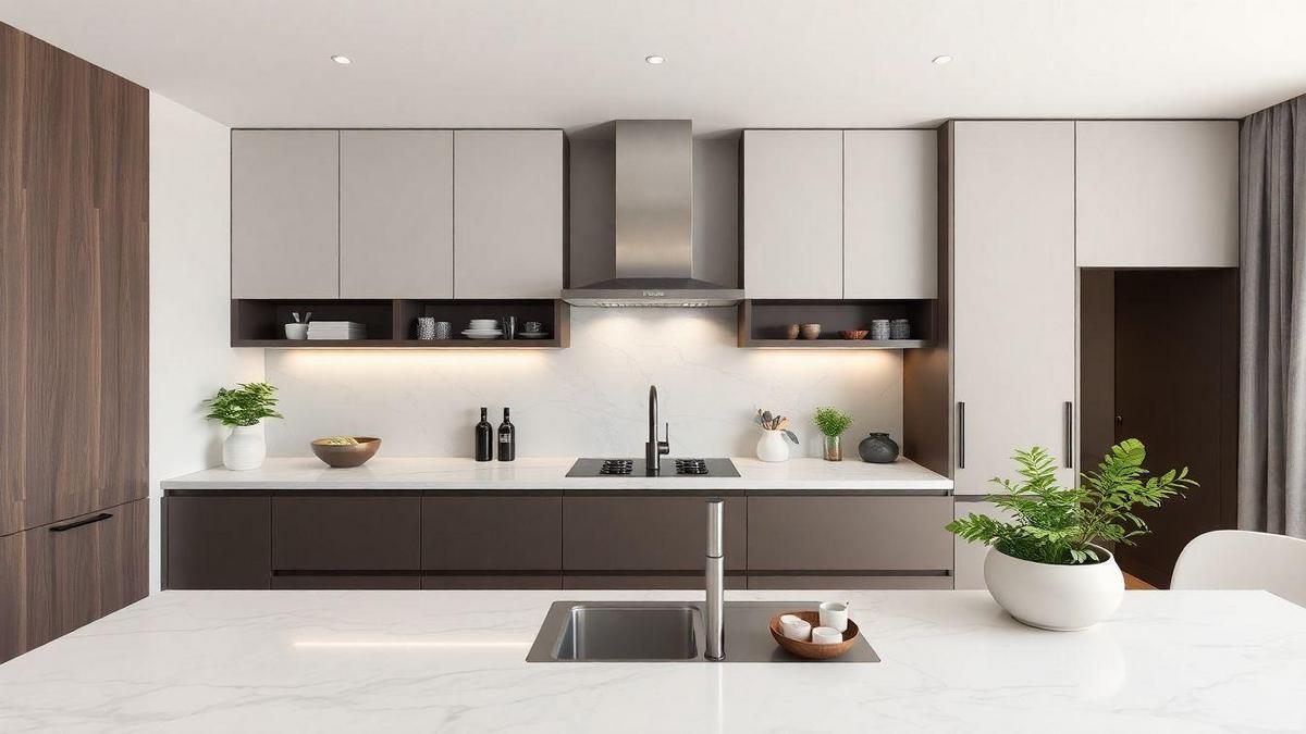A importância do quartzo na decoração de cozinhas modernas
