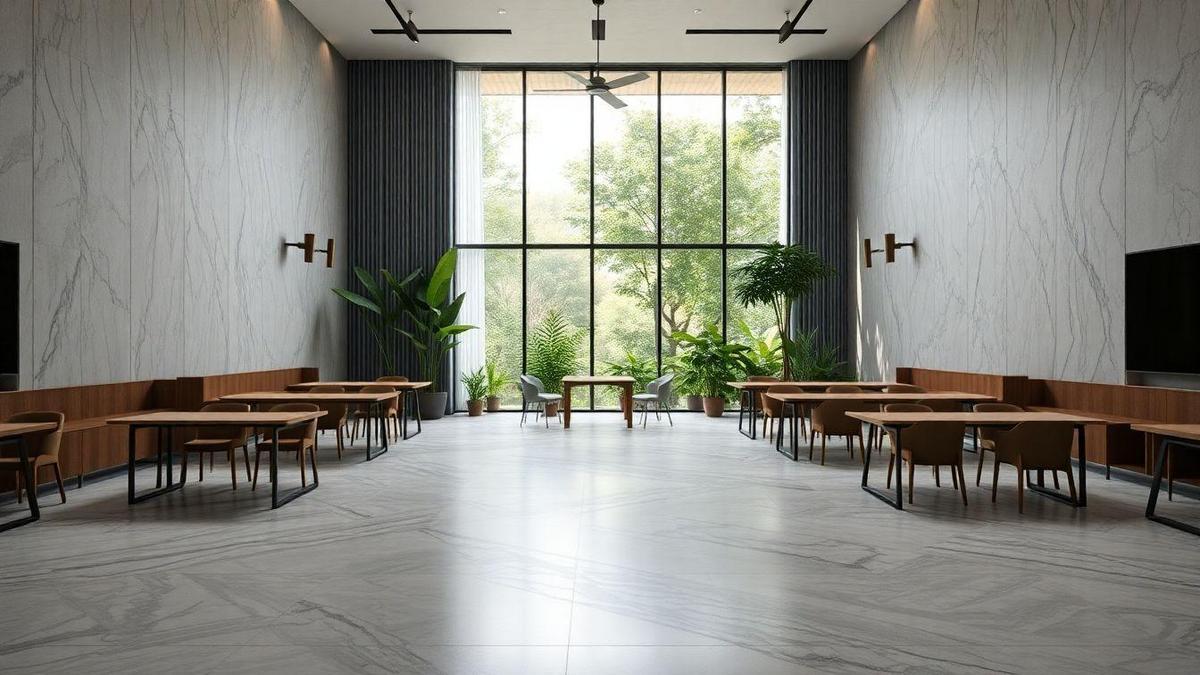 A Sustentabilidade do Mármore em Projetos Contemporâneos