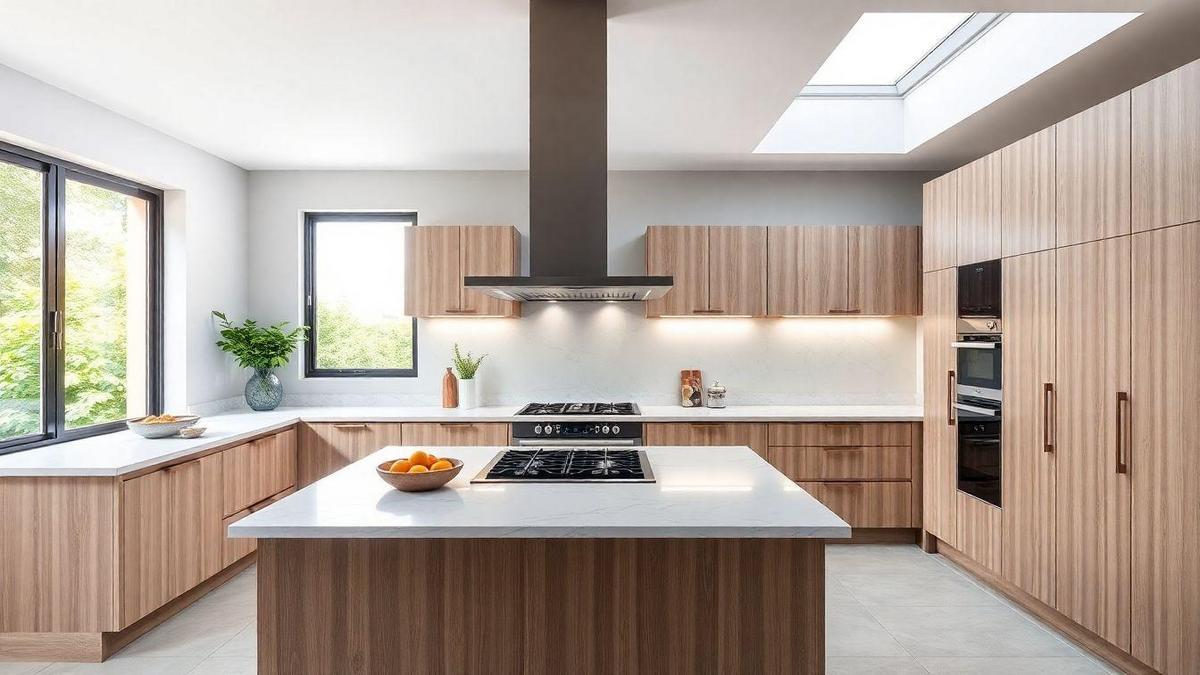 Acabamentos para Cozinhas: Quartzo em Alta