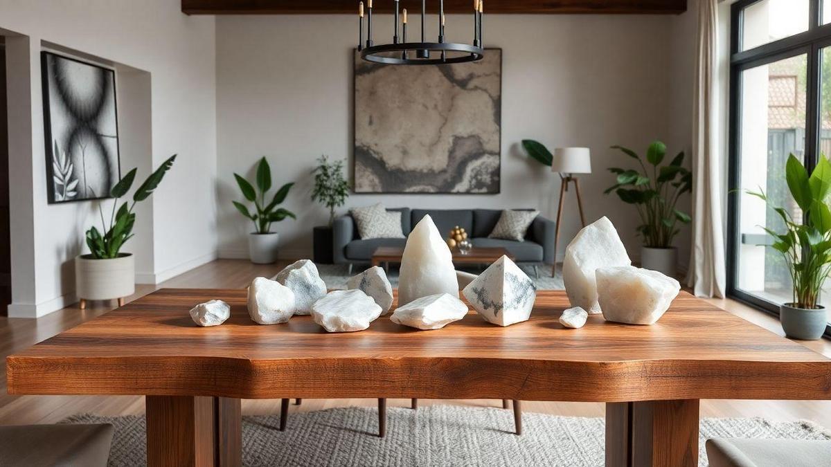 Como usar o quartzo em elementos decorativos