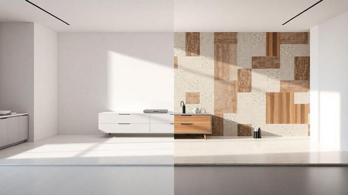 Custeio de Revestimentos: Quartzo vs. Outros Materiais