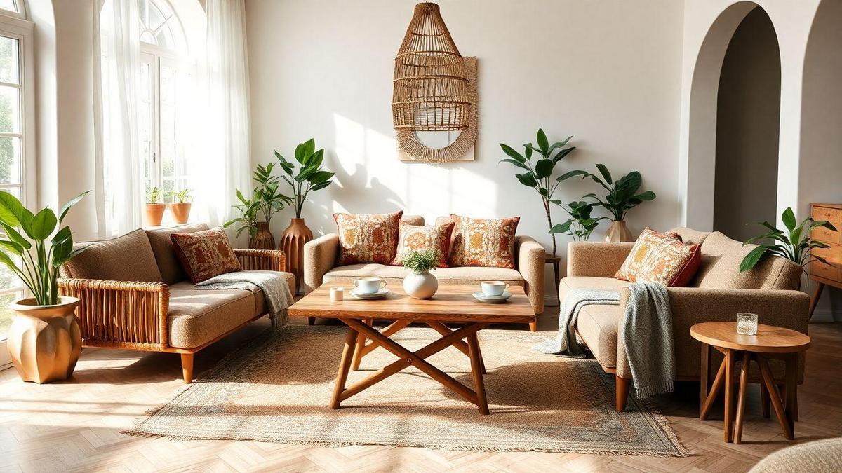 Detalhes em mármore boho que fazem a diferença