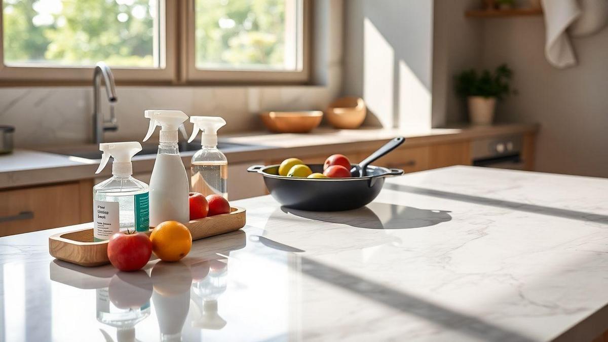 Dicas de Limpeza para Superfícies de Quartzo