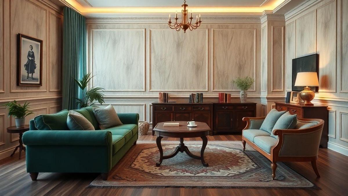 Estilos de mármore vintage que trazem charme ao seu espaço
