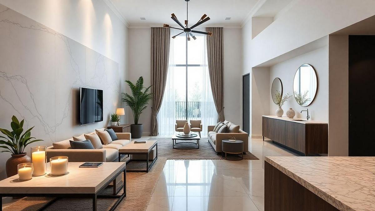Ideias de decoração com quartzo para todos os ambientes