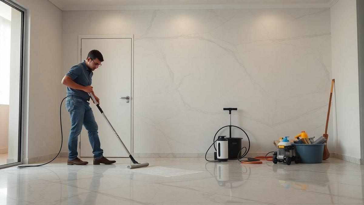 Manutenção do Mármore em Áreas de Serviço