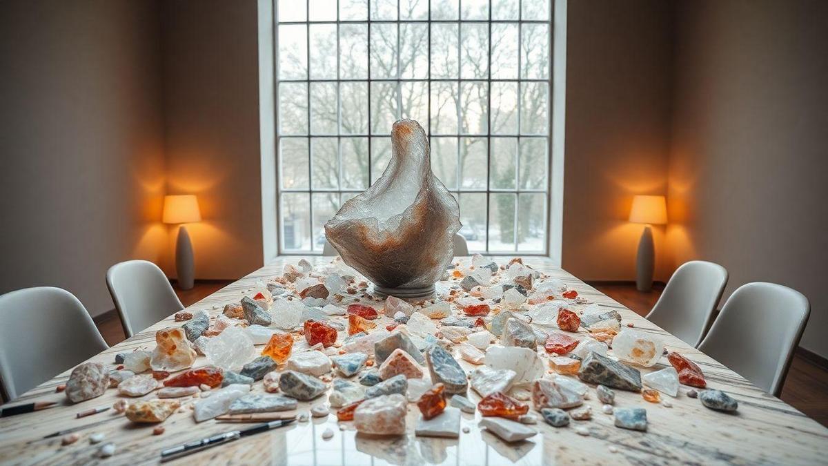 O que é o quartzo e como ele é usado na arte