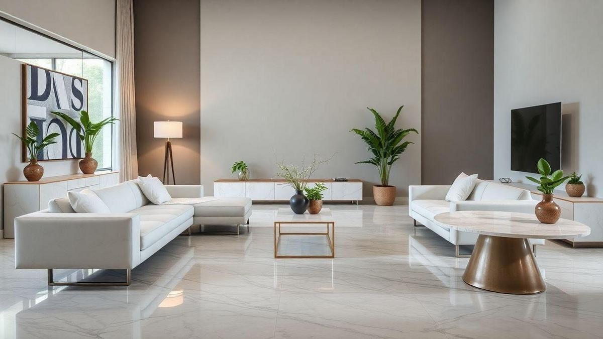 Quartzo em Design de Interiores