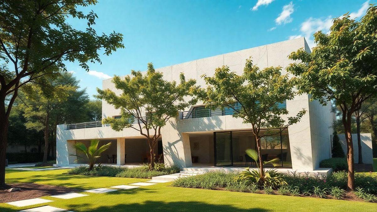 Soluções Sustentáveis em Construção com Quartzo