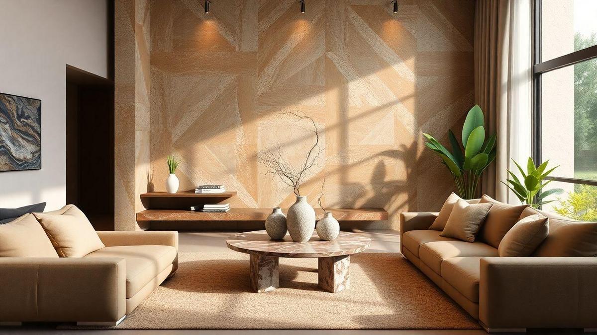Tendências de decoração com pedras naturais