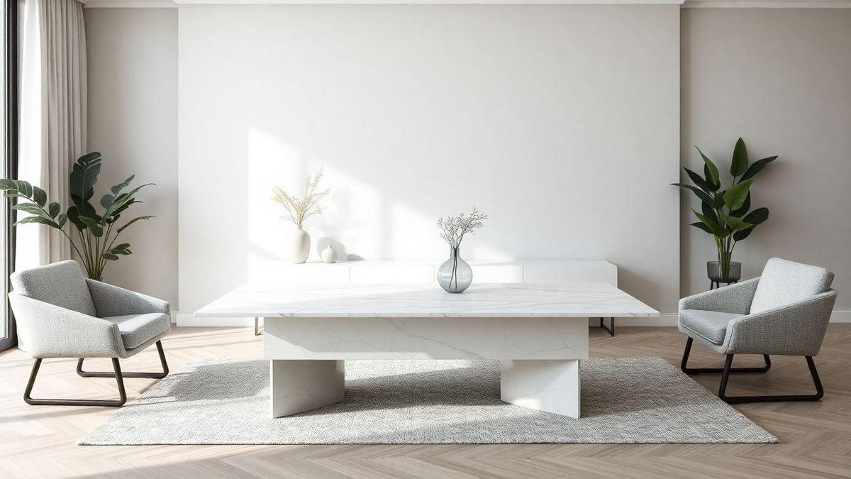 Vantagens do Quartzo em Decoração Minimalista e Moderna