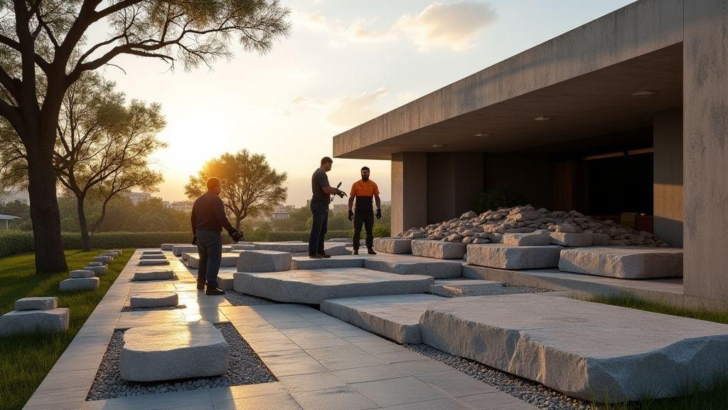 Como a Marmoraria Petra ajuda na entrega pedras para churrasqueira São Bernardo do Campo e serviços